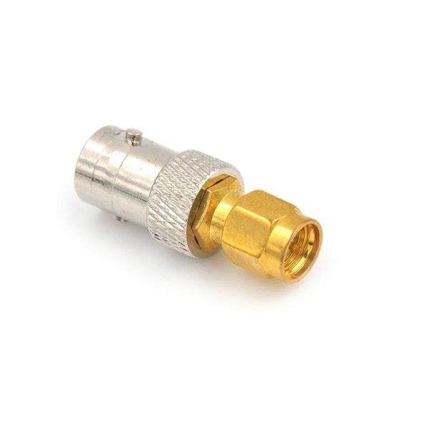 2024 BNC weiblicher HF -Stecker RF Koaxial SMA männlicher Stecker an BNC weibliche M/F -Funkantennenanschluss Adapter 1PCs für RF -Koaxialanschluss