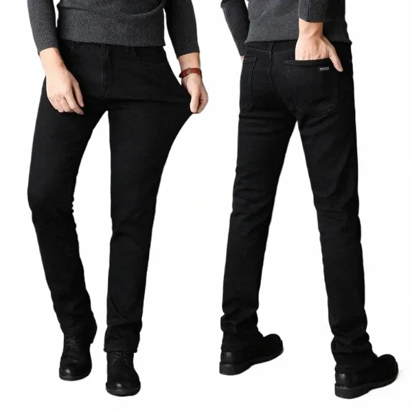 201 preto homens jeans elástico fino ajuste pequeno pé jeans na moda lg calças adequadas jovens casual cott material z12b #
