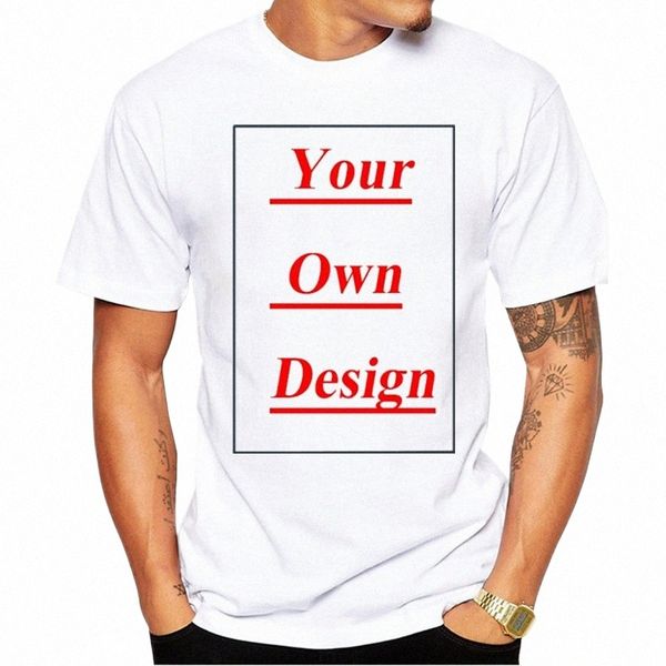 Camiseta masculina personalizada de alta qualidade, imprima seu próprio design, camisetas casuais masculinas 17ih #