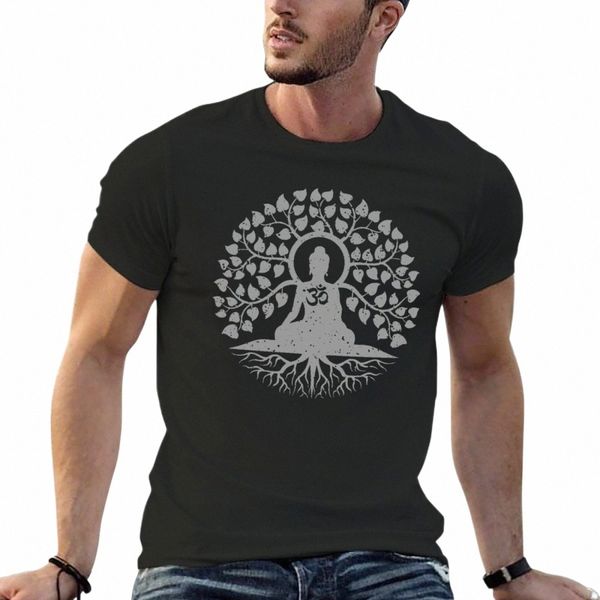 om Namah Shivay AUM BUDDHA T-shirt camicie grafiche tees ragazzi bianchi vestiti estivi tinta unita bianco magliette da uomo G1yX #