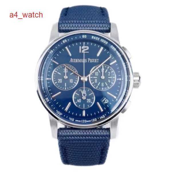 Highend ap relógio de pulso masculino maquinaria automática 18k platina 26393bc luxo 41mm conjunto completo agulha fivela relógio de moda de negócios