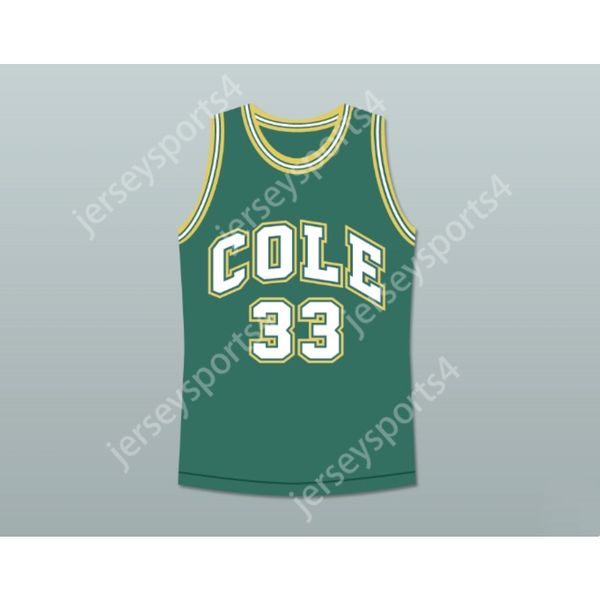 Individuell Beliebiger Name Jedes Team SHAQUILLE O'NEAL 33 ROBERT G. COLE HIGH SCHOOL BASKETBALL JERSEY STITCH GENÄHT Alles genäht Größe S M L XL XXL 3XL 4XL 5XL 6XL Top-Qualität