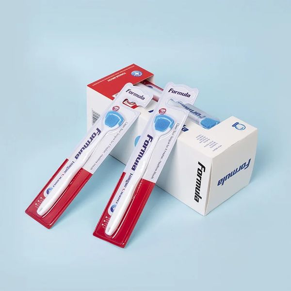 Nuova pennello per lingua in silicone morbida 2024 Pescita per pulizia profonda rivestimento per rivestimento per la lingua Dental Dental Fresh Breath Relice Care orale