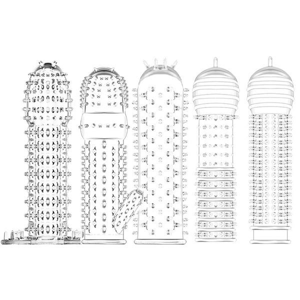 5 размер взрослый пенис -рукав кольцо многоразовое половые игрушки для мужчин откладывают эякуляцию g точечная стимуляция петуха удлинителя BDSM рабство
