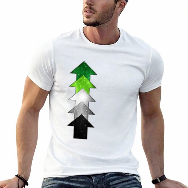 Aro Frecce T-shirt anime personalizzate animali prinfor ragazzi semplici magliette da uomo A4gj #