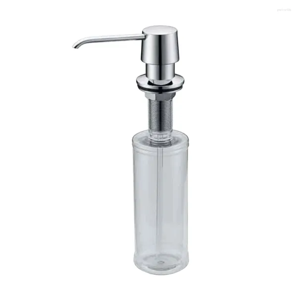 Дозатор жидкого мыла 320 мл для кухонной мойки, медный ручной пресс-насос под бутылку шампуня