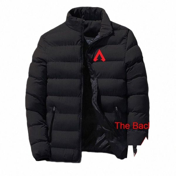 Apex Legends Spiel Herren Neue Winter Cott Jacken Parka Warm Halten Zipper Hoodies Outwear Slim Fit Mäntel Lässige Windjacke tops X4Gd #