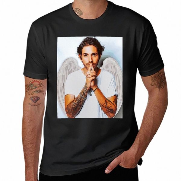 Новая футболка Andy J Katastro с короткими рукавами, летняя футболка с графикой, мужские однотонные футболки 601V #