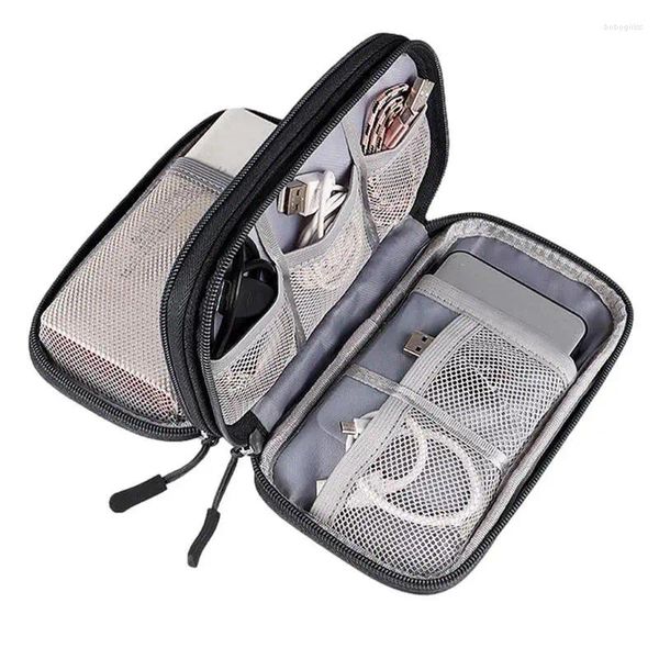 Сумки для хранения, дорожная сумка для кабеля, портативная цифровая сумка, зарядное устройство, USB-органайзер для данных, электронный аксессуар