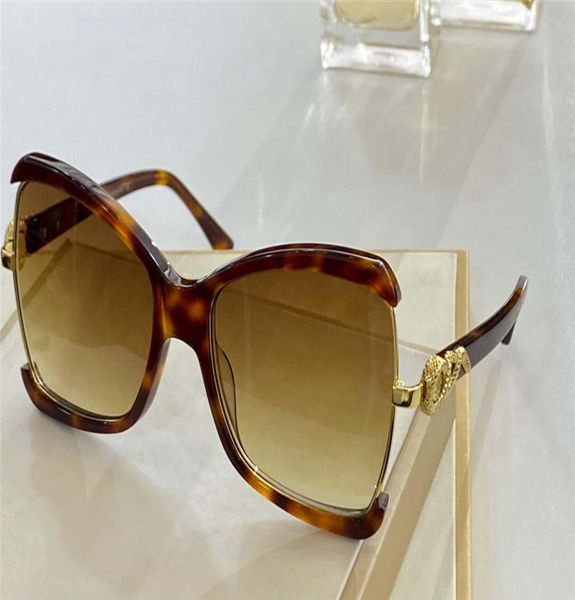 1128 Новые модные женские солнцезащитные очки, большие прямоугольные зеркальные пластины-бабочки плюс металлическая оправа для защиты глаз, высокое качество, защита от ультрафиолета4833695