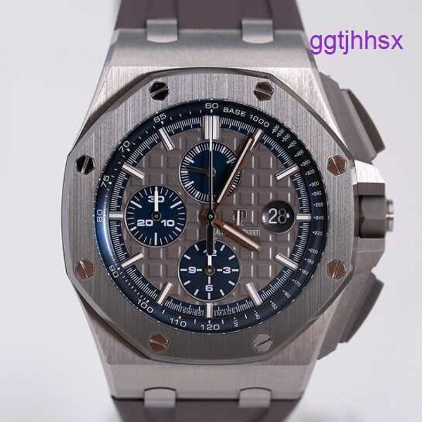 AP Dress Наручные часы Epic Royal Oak Offshore 26400IO Мужские часы Код хронометража Автоматические швейцарские знаменитые часы Спортивные часы Роскошный деловой диаметр