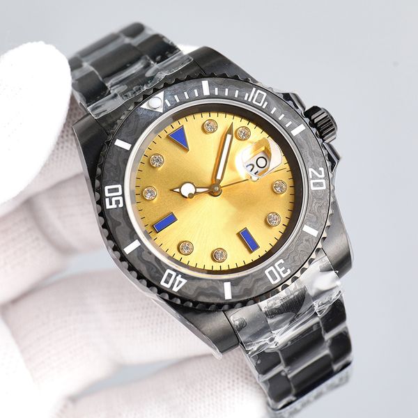 Relógio mecânico automático 3135 movimento masculino relógio de pulso clássico moda negócios safira aço inoxidável 904l pulseira presente montre de luxe