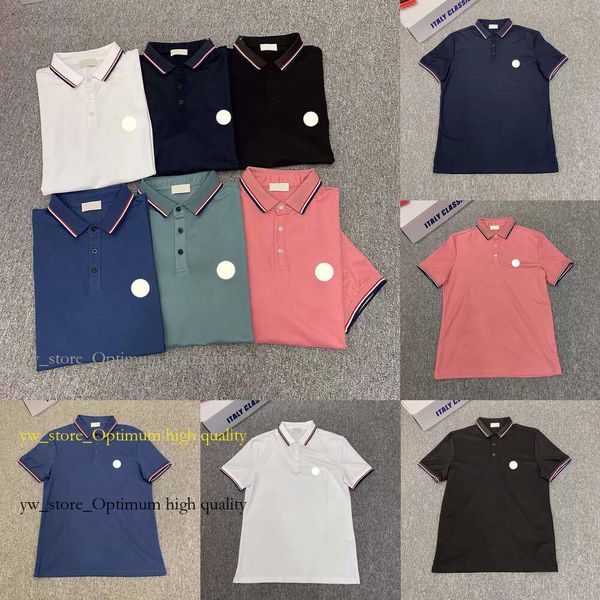 Дизайнерский французский бренд Мужская рубашка-поло Роскошная мужская рубашка-поло Спортивная летняя женская тенденция Чистый дышащий Размер S / M / L / Xl / Xxl / Xxxl Цвет Черный Серый Зеленый Розовый Оранжевый 567