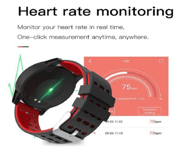 TB2 Farbe Übung Smart Armbänder Blutdruck Herzfrequenz Fitness GPS Tracker Smartbands Wasserdichte Armband Bluetooth Smartwa4052994