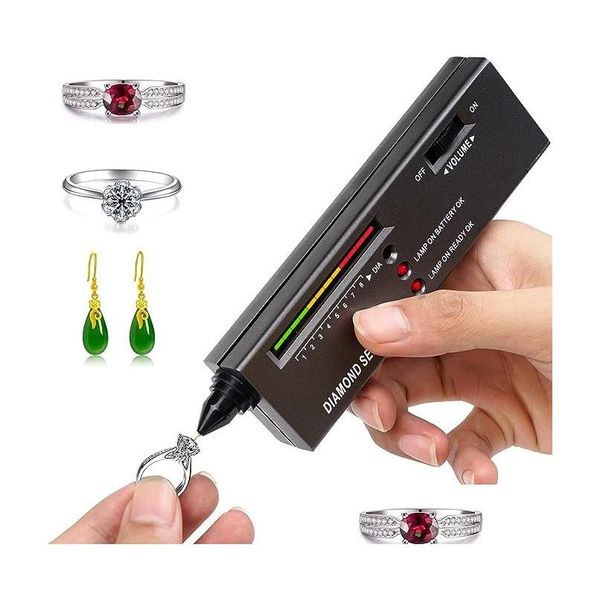 Andere professionelle Diamant-Tester-Gem-Stift-tragbares elektronisches Werkzeug für Schmuck-Jade-Rubin-Stein-Tropfen-Lieferwerkzeuge-Ausrüstung OTY90