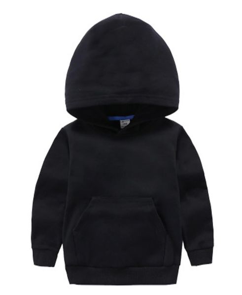 Seartist bebê meninos meninas outono hoodies menino menina moletom de algodão crianças liso preto cinza roupas topos crianças039s primavera casaco 5580355