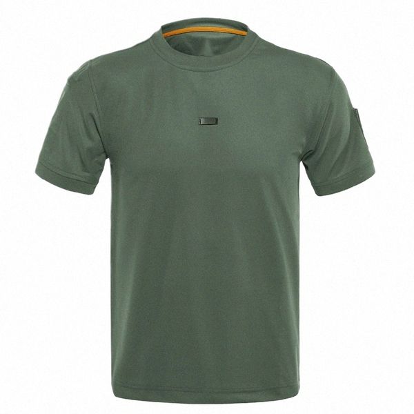 Drop Men's T Shirt Men Gear Camoue Army T-Shirt Fitn Casual Musculação Homens RU Soldados Combate Tático Camiseta Militar 38wE #