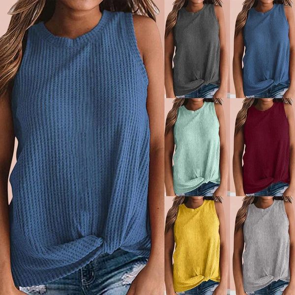 Camisoles Tanks Strickoberteile für Frauen Ärmelloses Tank Basic Sommer 3-/4-Ärmel-Crop-Top 3x Workout Kurz geschnittene Marken-Schlafshorts