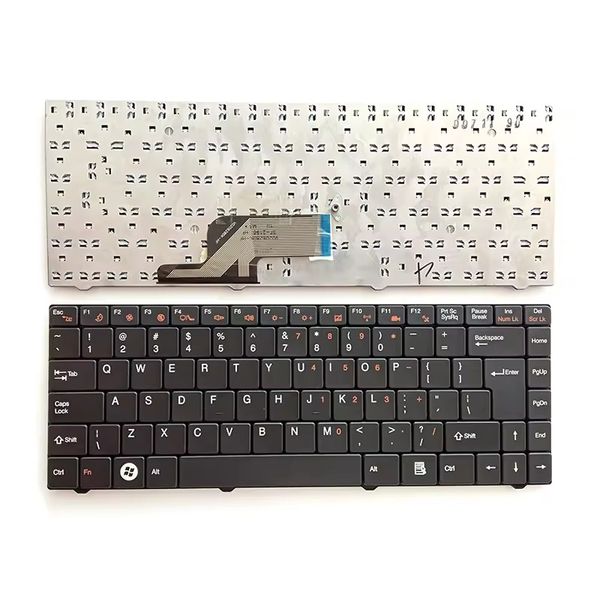 Nova interface do usuário para teclado de laptop gigabyte e1425 e1425a e1425m vit m2400