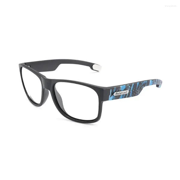 Солнцезащитные очки с синим принтом, квадратная оправа ручной работы, цельные носовые упоры, модные очки для чтения 0,75 1 1,25 1,5 1,75 2–6
