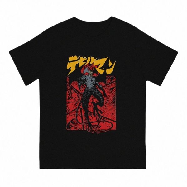 Devilman Crybaby Maglietta creativa per uomo Rete giapponese Animati Collare Maglietta di base Regalo distintivo Abbigliamento OutdoorWear k6h0 #