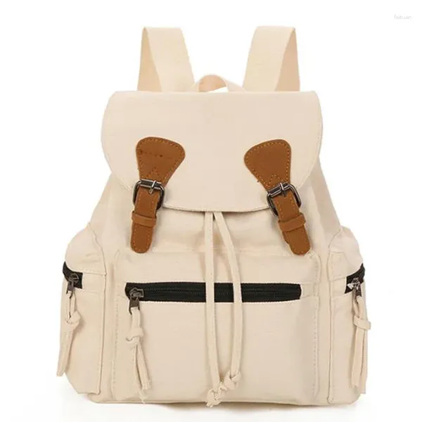 Rucksack DOME Mode Leinwand Tasche Trend Damen Schulter Handtaschen Koreanische Casual Student