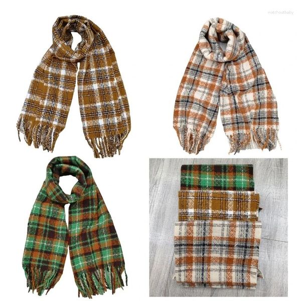 Schals Frauen Plaids Schal Wrap Weiche Winter Schal Reise Tragen Für Harajuku Große