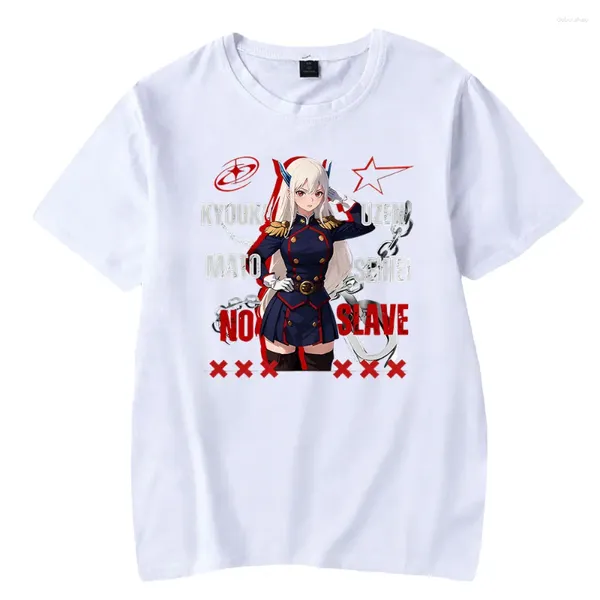 Magliette da uomo Soldato incatenato Camicia moda anime Donna Uomo T-shirt estiva manica corta T-shirt casual streetwear unisex