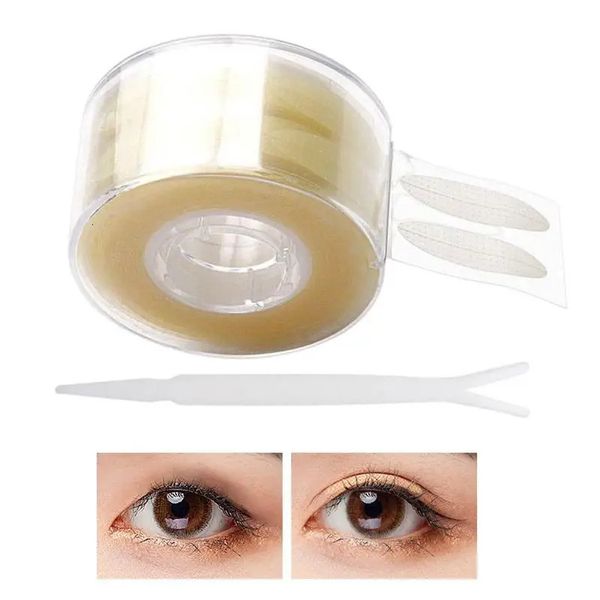 Sdotter Double Eyelid Tape Reel Mesh Double Eyelid Patch 600 Stück Augen-Make-up-Tools, weit verbreitet bei Geburtstagsparty-Performance Co. 240318