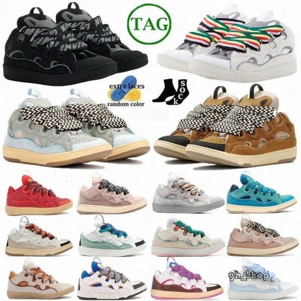 Lavines Schuhe Leder Bordstein Freizeitschuhe Außergewöhnliche Emed Herren Damen Hightop Kalbsleder Gummi Nappa Plateausohle Schuhtrainer Sneakers 6353 4465