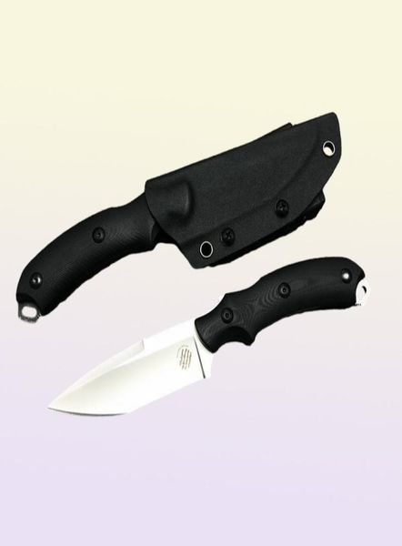 Coltello Bastinelli RAID lama fissa con fodero Kydex Acciaio D2 Elevata durezza G10 manico caccia campeggio esterno Militare Ta2929959