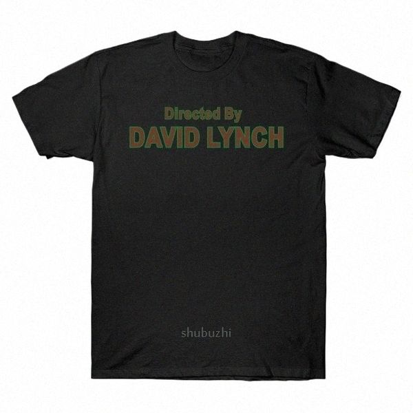Gedrucktes Herren-T-Shirt Cott-T-Shirt O-Ausschnitt Kurzarm Neuer Stil unter der Regie von David Lynch David Lynch-T-Shirt sbz8164 K9oO #