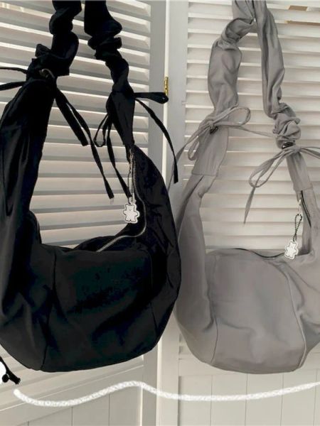 Поясные сумки, винтажные сумки-мессенджеры для девочек, корейская версия, ретро, студенческие, темные, портовые, складные, женские, 230208