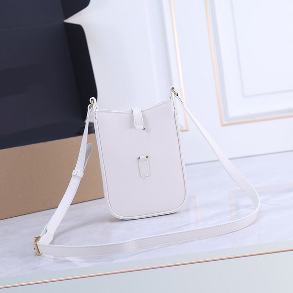 Tendências da moda clássica mini bolsa de telefone estilo retrô bolsa de ombro feminina bolsa crossbody alça de ombro ajustável couro elegante simples 735214