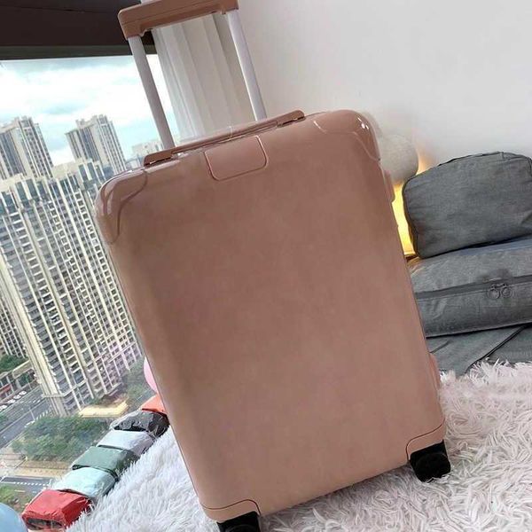Fashion Luxury Boxs Suitcase Designer Baggags Bag de viagens Bagagem de luxo com rodas Abertura frontal Rolling Senha maldita Valise 230716