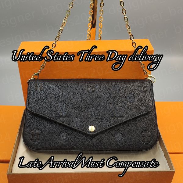 alta qualità Pochette Felicie catena borsa di lusso mini portafogli borse a tracolla borsa firmata borsa da donna borse a tracolla designer borsa da donna designer borse da donna