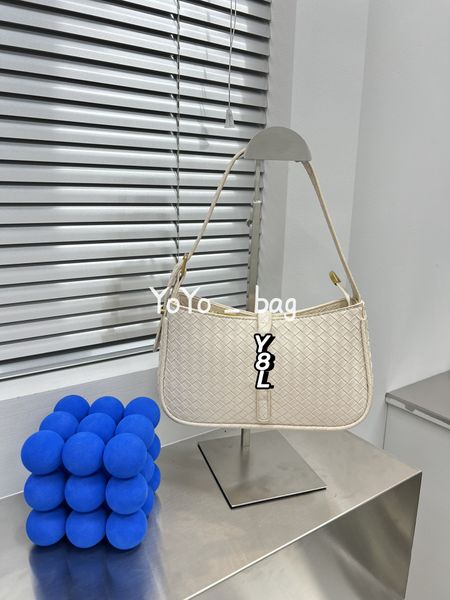 Venda quente 2024 designer bolsa de ombro saco de axilas bolsa de couro baguete feminina bolsa de mão designer bolsa de impressão bolsa preta bolsa de sela