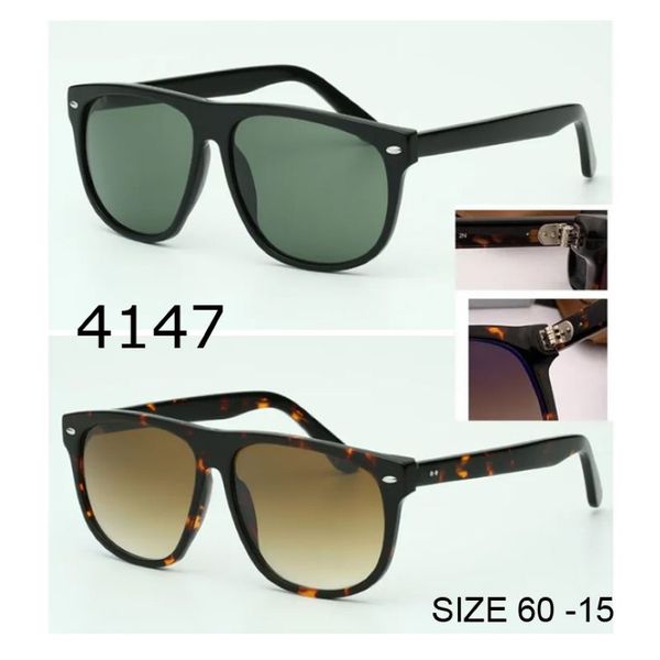 Top-Qualität, übergroße 60-mm-Sonnenbrille für Männer und Frauen, Markendesigner, UV400-Glaslinse, Gradienten-Sonnenbrille, Vintage-Plankenmaterial, avia237z