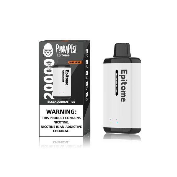 PunkApes Epitome 20k 20000 Puffs Einweg-E-Zigarette Vape Original wiederaufladbar Gute Qualität Heiße Verkäufe RandM Bang King EB Desire