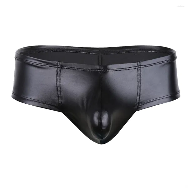 Mutande Intimo da uomo Custodia in ecopelle Bikini Sexy