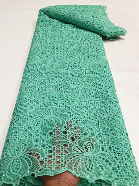 Tecido de alta qualidade tecido damasco africano 5 jardas renda francesa bordado tecido de renda nigeriano para mulheres vestido de festa alfaiate