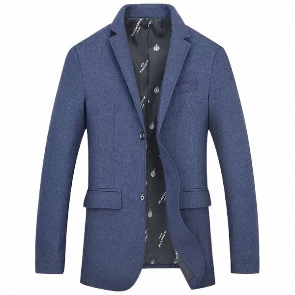 nuovo arrivo Suepr uomini di grandi dimensioni vestito casuale cappotto di autunno bello giovane monopetto blazer abiti da uomo plus size XL-5XL6XL 7XL 8XL L2Pc #