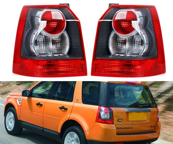 Luzes traseiras para land rover freelander 2 2007 2008 2009 2010 2011 2012 esquerda direita traseira do carro led luz traseira da lâmpada de freio luz de sinal