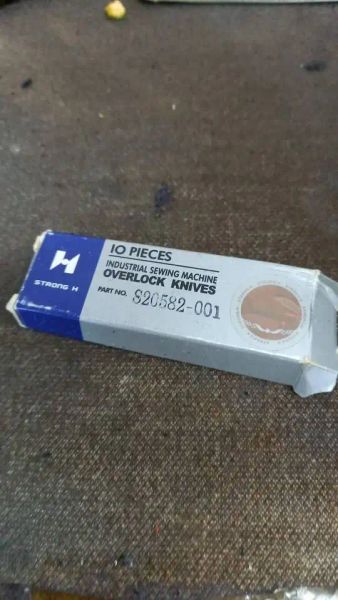 Máquinas de faca/lâmina de marca H forte, #S20582001, para máquina de costura industrial Brother série N11, cortador de penas, 10 unidades, ótima qualidade!