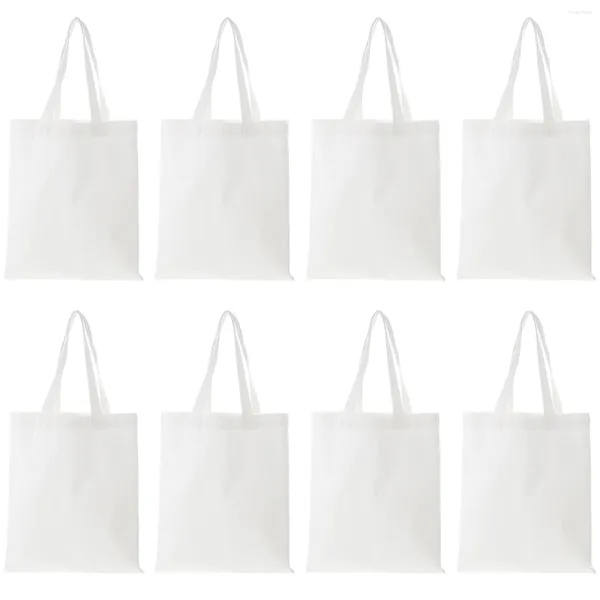 Aufbewahrungsbeutel 8 Stück Big Bag Kompressionspackung Verpackung Sublimation Tote Faltbare Lebensmittel umweltfreundliche Schulter