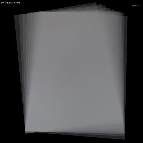 Наклейки на окна 10 шт. A4 струйная лазерная печать прозрачная пленка полиграфическая бумага трафареты для печатных плат