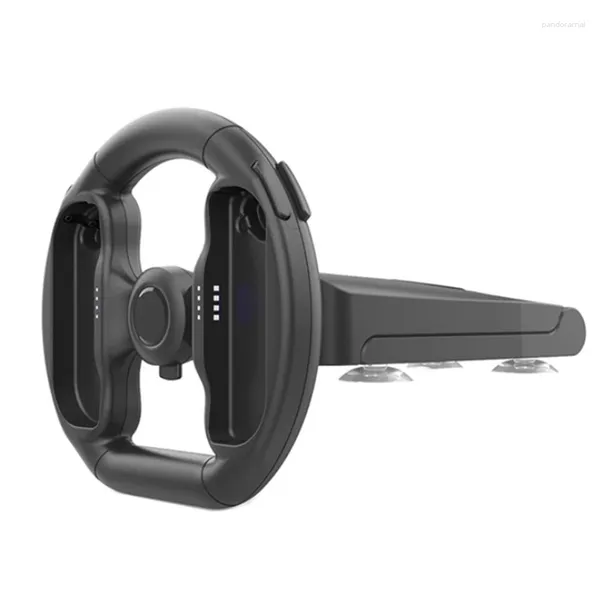 Controladores de jogo Real Experience para Switch Joy-Con Steering Wheel Racing Controllerhandle durável