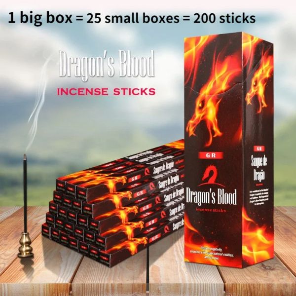 Burners F Indian 200 Sticks Weihrauch Dragon's Blood Lavender India Aromatherapy Line Herbal Insence Fragrance Small Companies Supplies