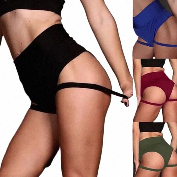 Schwarze Shorts Tube Dance Sommer Fitn Hosenträger Design Sexy Short Female Work Out Performance Frauen Club Short k2ox #