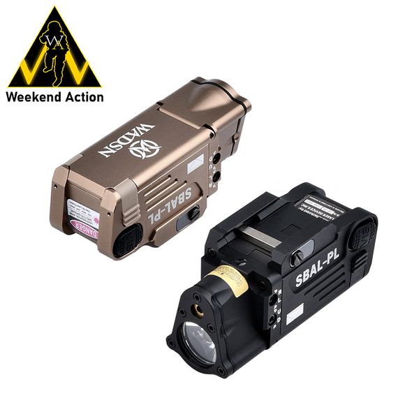 WA Tactical SBAL-PL starke Flash Taschenlampe XC1 X400U Red Laser TLR1 P1G17 Helmlicht1